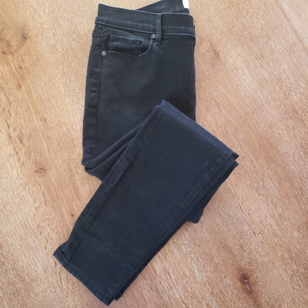 Loft Outlet Modern Skinny Black Denim